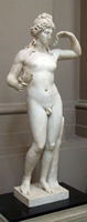 Roman Hermaphrodite sculpture